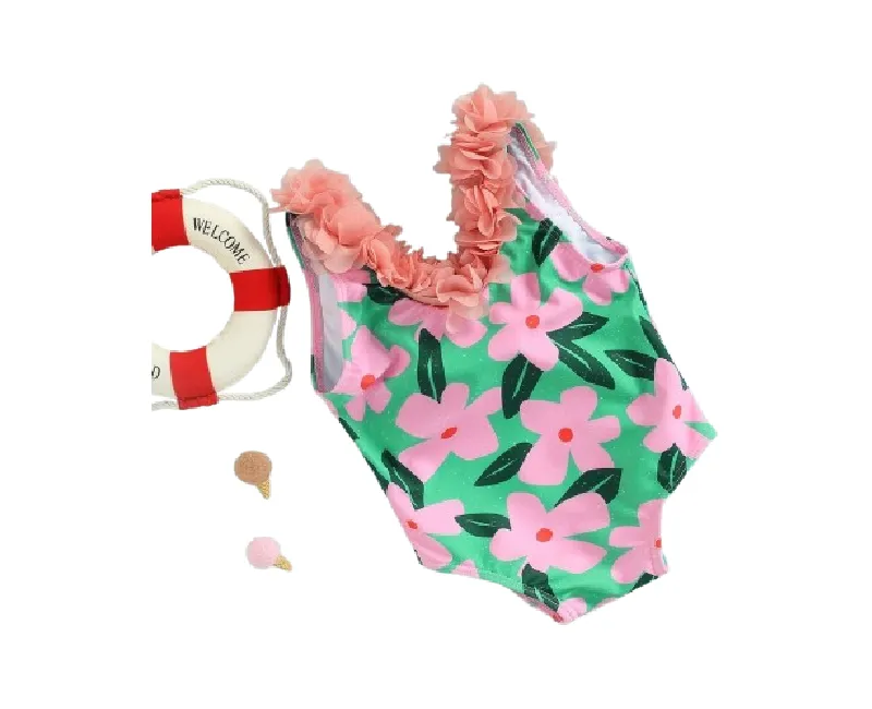 مايوه بناتي قطعة واحده