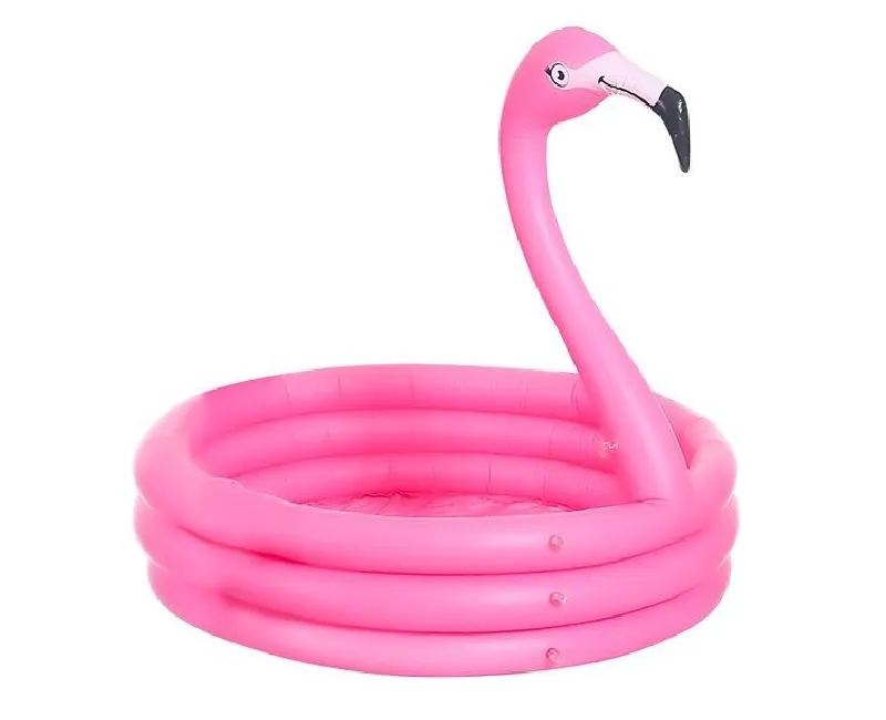 حوض سباحة بشكل فلامنجو (بينك)