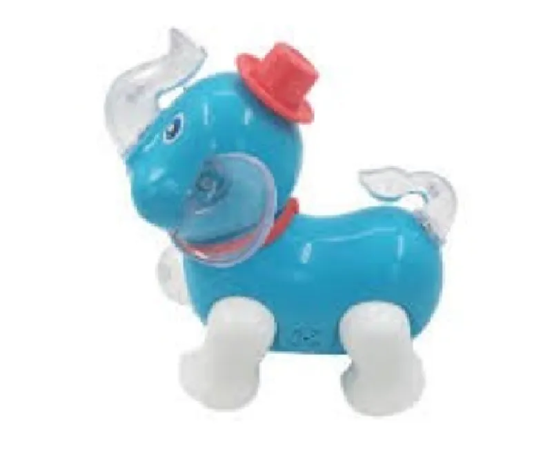 فيل ديسكو بلاستيكي (ازرق)