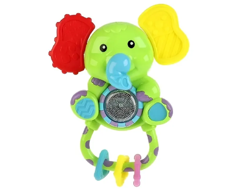 فيل موسيقي بأذن عضاضة (أخضر)