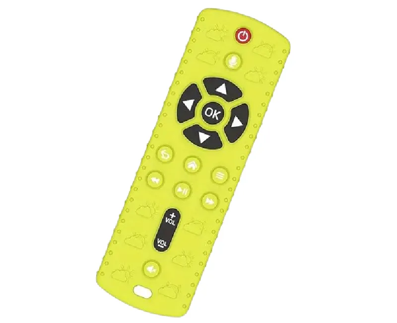 عضاضة علي شكل ريموت (اصفر)