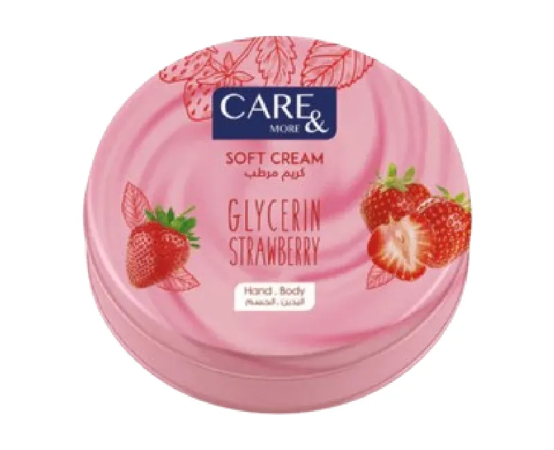 كير اند مور سوفت كريم سوفت كريم جلسرين وفراولة- 75 مل