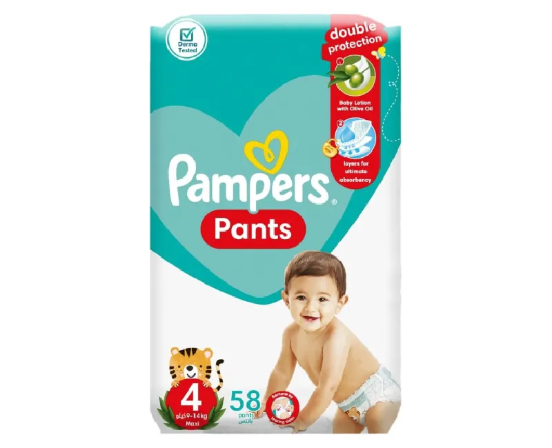 بامبرز بانتس مقاس 4 (58 قطعة)