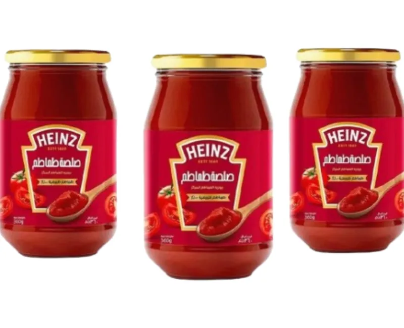 (3 قطع)صلصة طماطم هاينز - 360 جرام