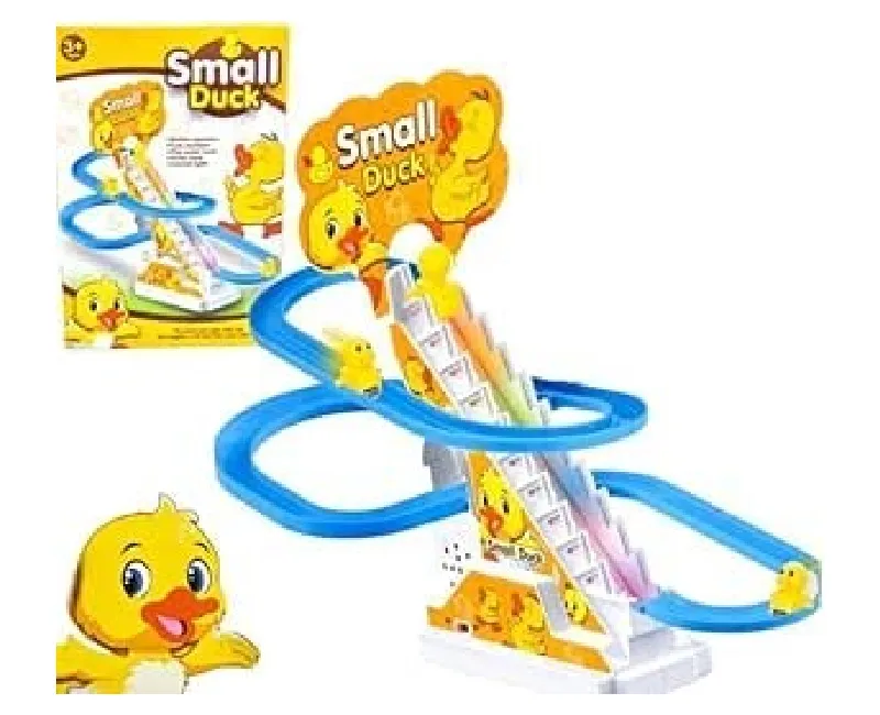 ملاهي البط الموسيقية مع 3 بطات(اصفر)