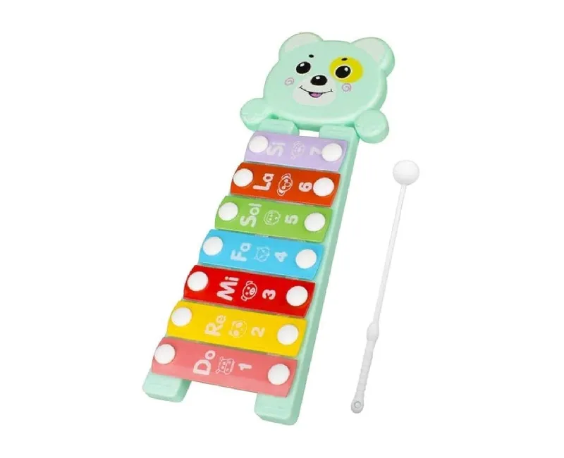 اكسيليفون موسيقي علي شكل دب (أخضر مينت)