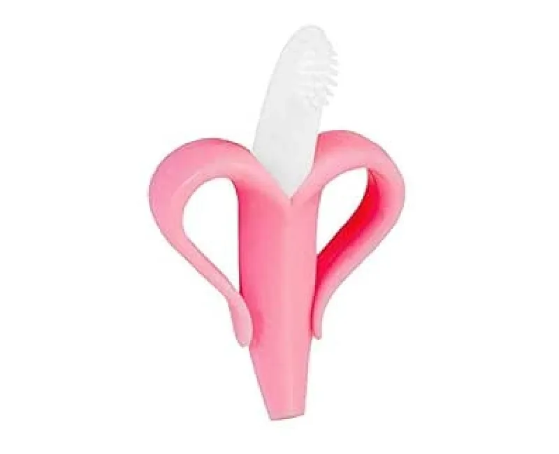فرشة أسنان شكل الموزة (بينك)