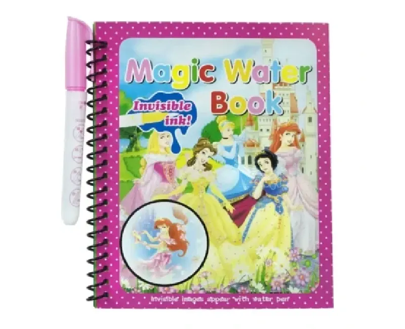 كتاب ماجيك للتلوين مع قلم سحري(بينك)