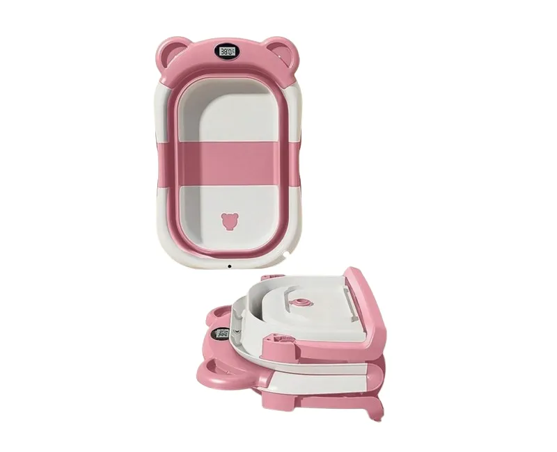 بانيو استحمام رقمي سيليكون شكل الدب (بينك)