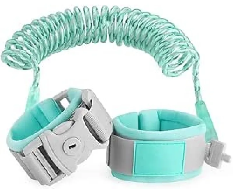 حزام آمان بمفتاح مقاس 1.5 متر(مينت أخضر)