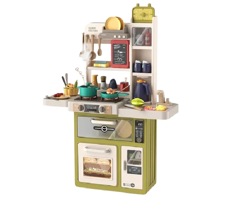 مطبخ أطفال مكون من 49قطعة(زيتوني)