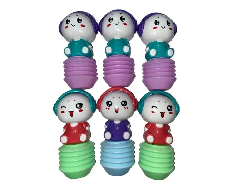 كيس شخاليل بصفارة 6 قطع- ملون