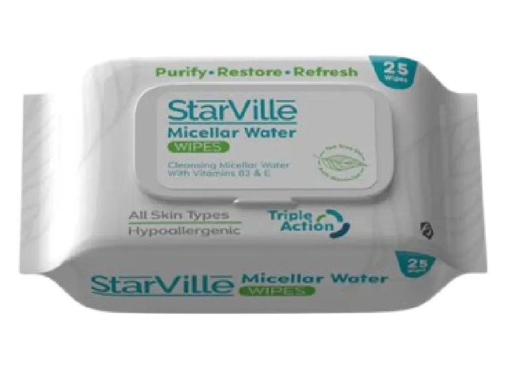 ستارفيل مناديل ماء ميسيلار 25 منديل
