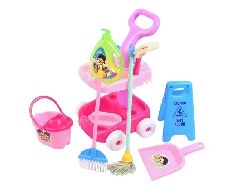 ادوات تنظيف بلاستيك للاطفال