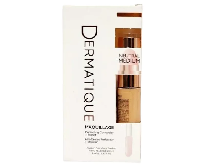 معجون خافي العيوب ومزج من ديرماتيك ماكياج - درجة متوسطة محايدة 8 مل