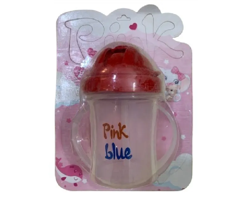 كوب بشفاطة بلاستيك - أحمر