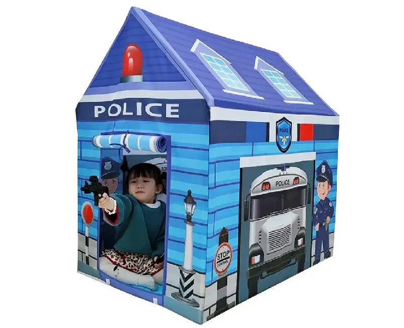 خيمة الشرطة للاطفال 103×69×93سم- ازرق
