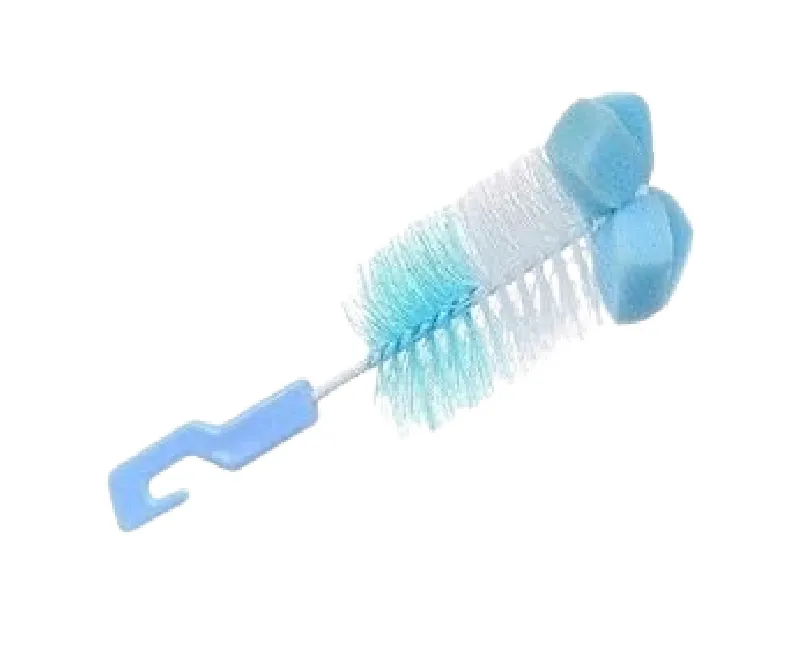 فرشة تنظيف الببرونة- ازرق