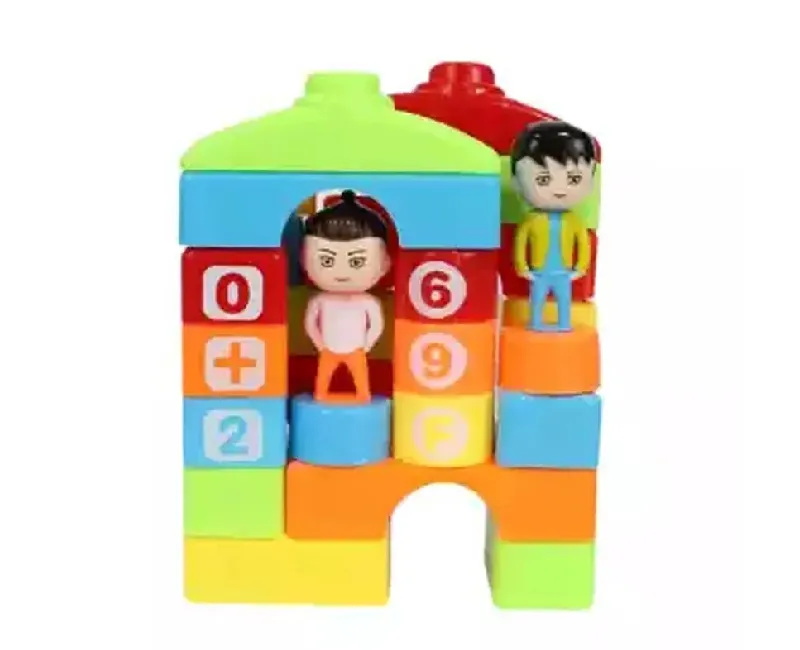 شنطة مكعبات تعليمية 27 قطعة