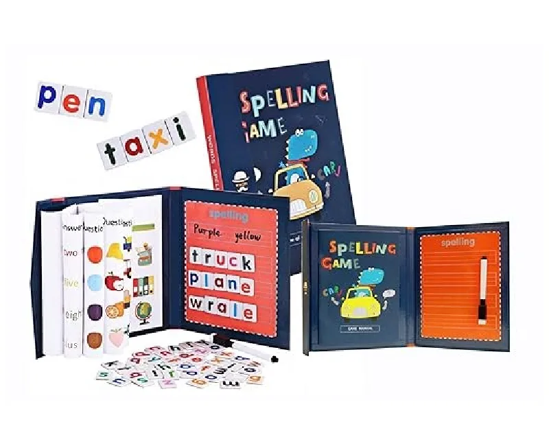 كتاب تعليمي مغناطيسي - كحلي