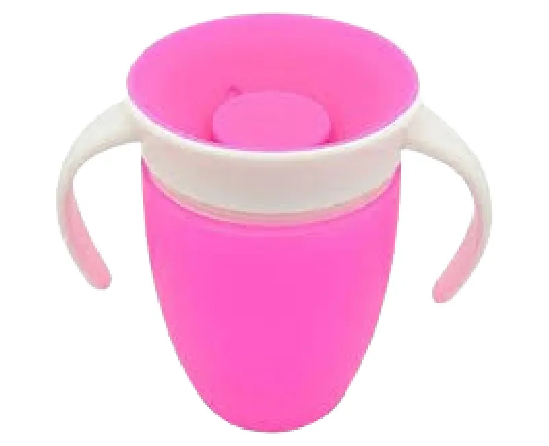 كوب مقاوم للانسكاب -بينك