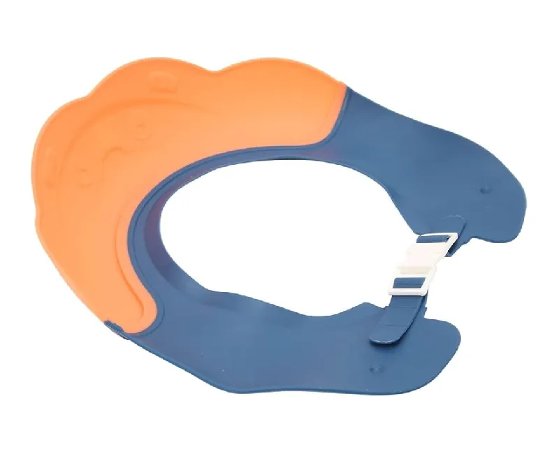 كاب شاور سيليكون ,برتقالي-كحلي