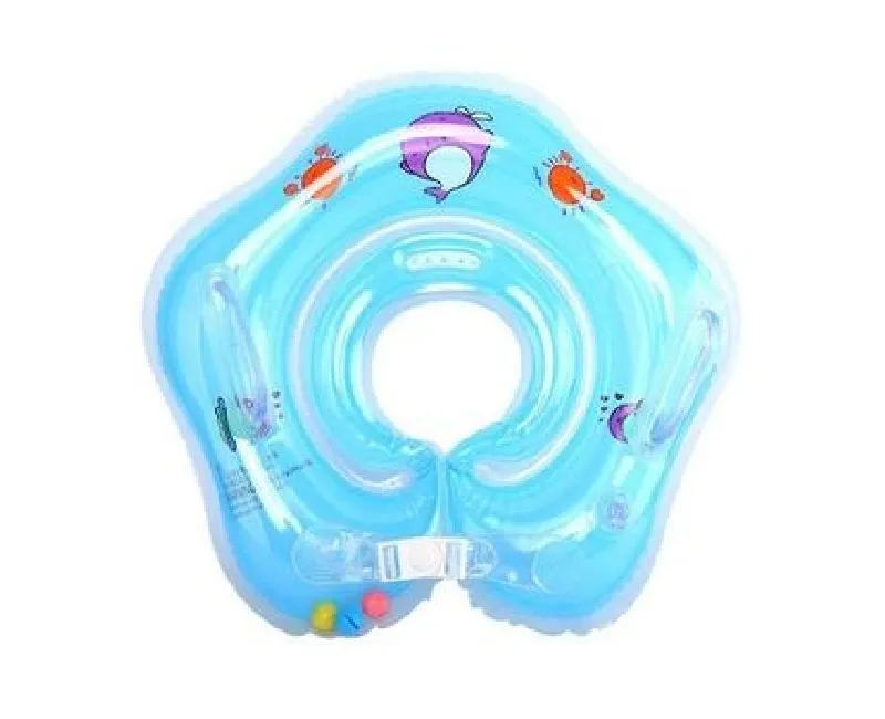 عوامة رقبة للسباحة -ازرق