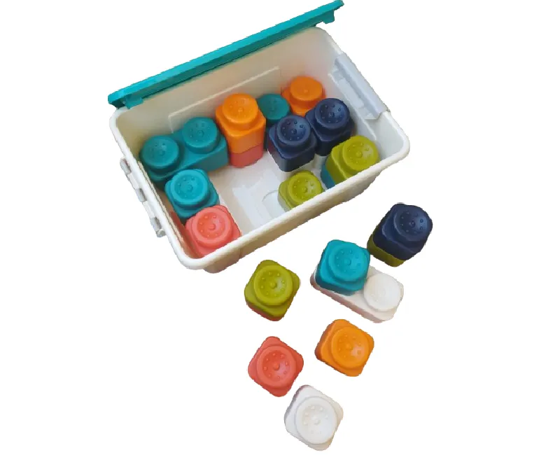 مكعبات بشكل ازرار 24 قطعة