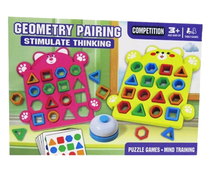 لعبة احجية تطابق الاشكال الهندسية