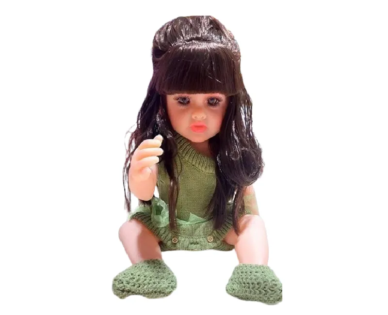 عروسة سيليكون- اخضر