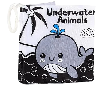 كتاب سوفت كائنات بحرية  _ ابيض و اسود