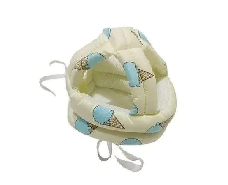 واقي حماية لراس الطفل  _ لون بيج