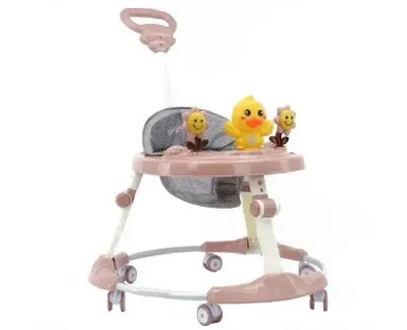 مشاية اطفال بذراع _لون بينك