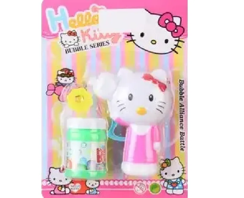 مسدس بابلز  يدوي  صغير - 2 قطعة -بينك