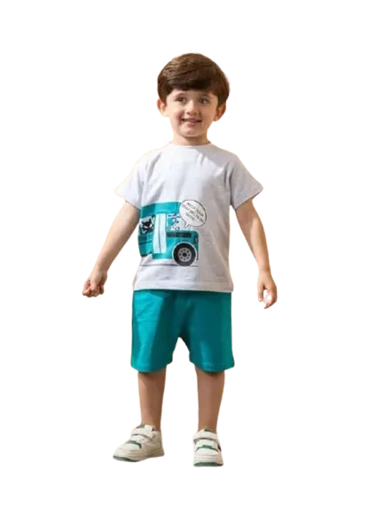 ترنج ولادي شورت وتي شيرت *58