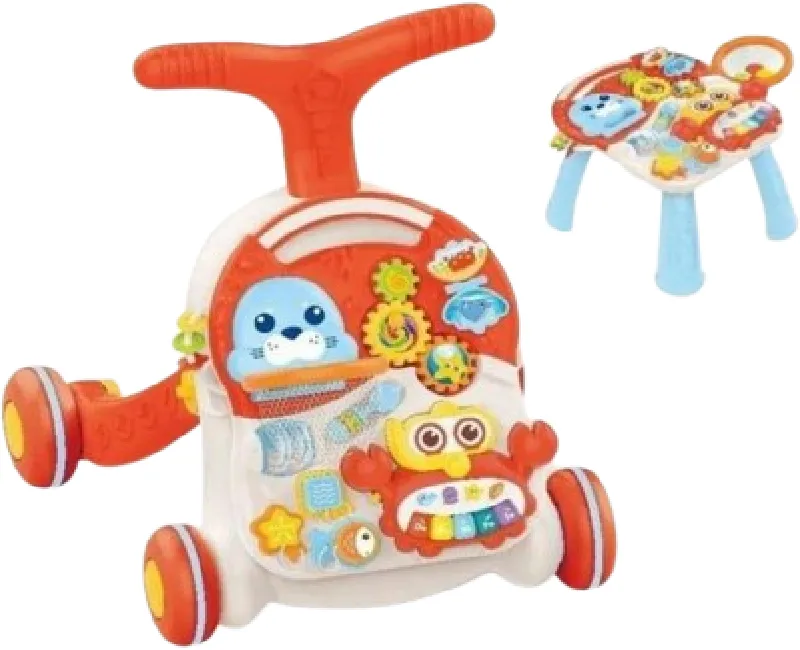 بيبي واكر و ترابيزة تفاعلية 2*1 _ لون احمر