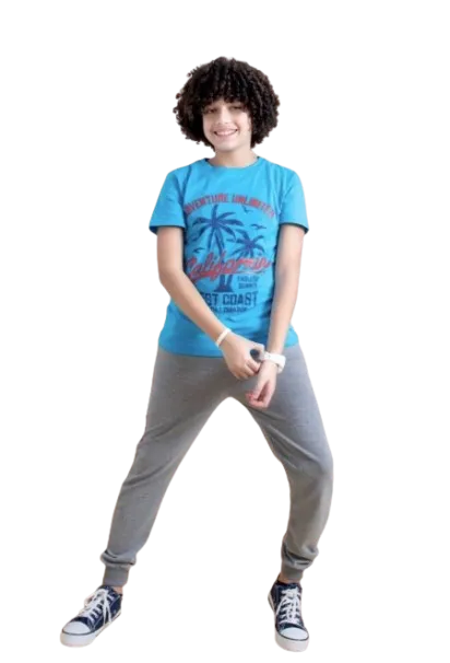 ترنج ولادي قطعتين بنطلون وتي شيرت *30