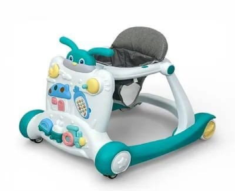 مشاية و بيبي واكر اطفال 2*1 شكل ارنب -منت