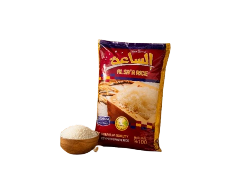 " رز مصرى ابيض- 1كجم- "الساعة