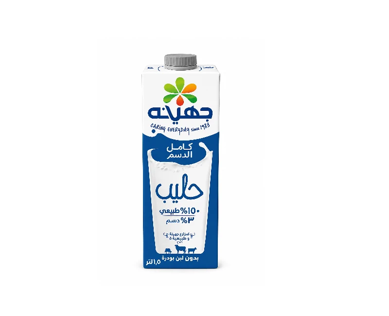 لبن "جهينة" كامل الدسم،  1.5 لتر