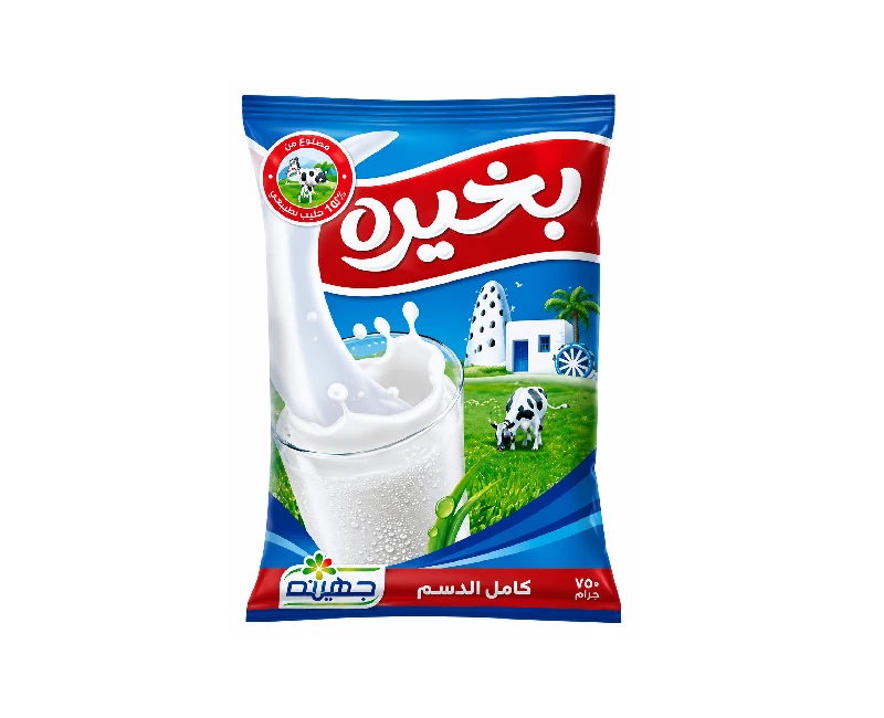 لبن "بخيرة" كامل الدسم،   1 لتر