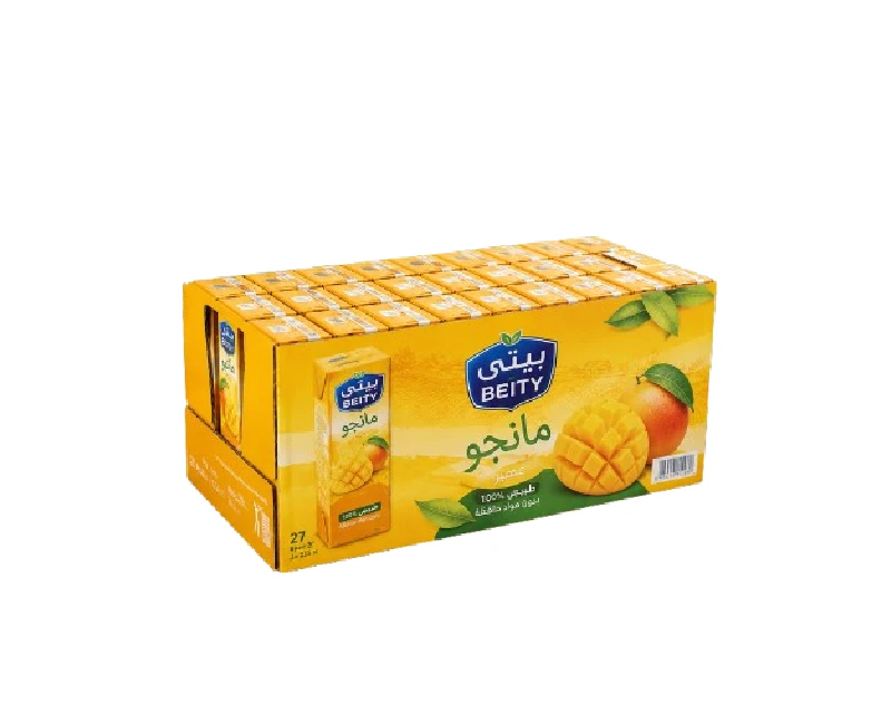 باكيت من 27 عبوة- 235 مل -عصير مانجو بيتى