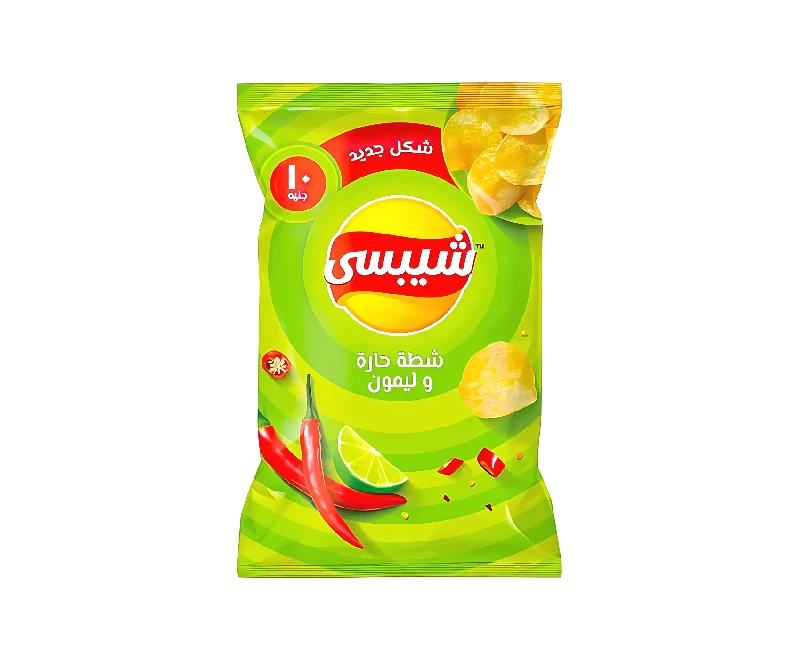 شيبسى - 10 ج - بطعم الشطة والليمون